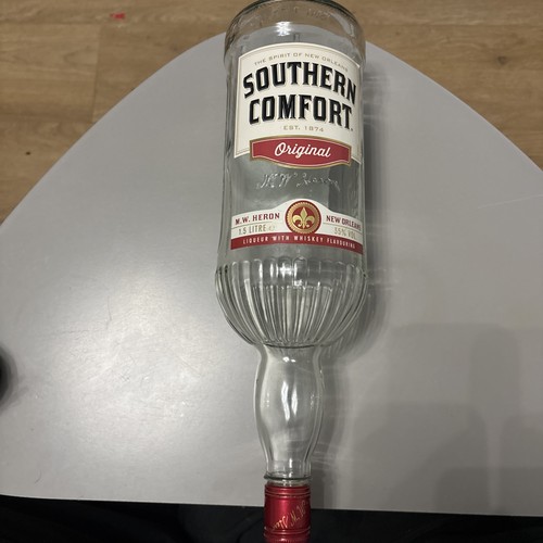 Southern comfort empty glass - southern,