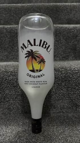 Malibu rum liqueur empty - rum,