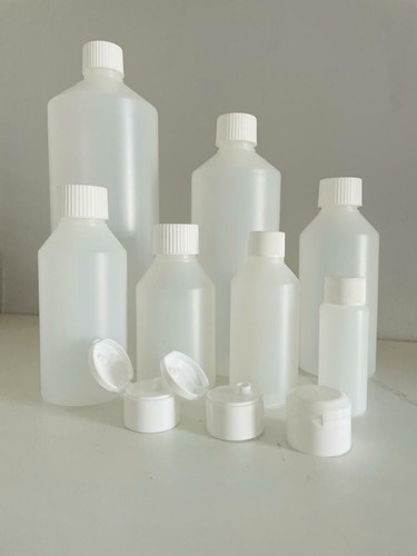 Natural hdpe plastic - bottles, &