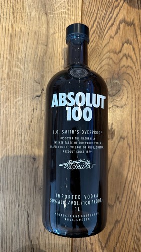 Absolut 100 black litre - absolut,