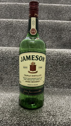 Jameson irish whiskey - whiskey, - empty