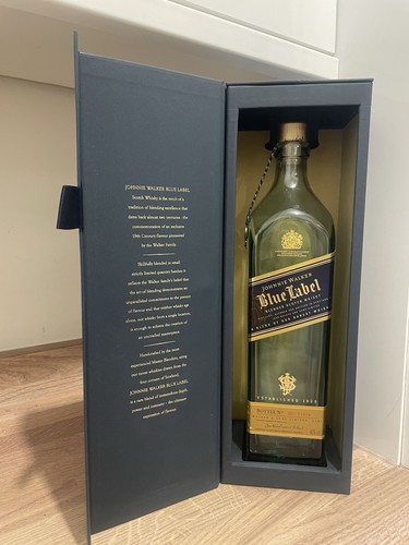 Empty whisky bottle - empty,
