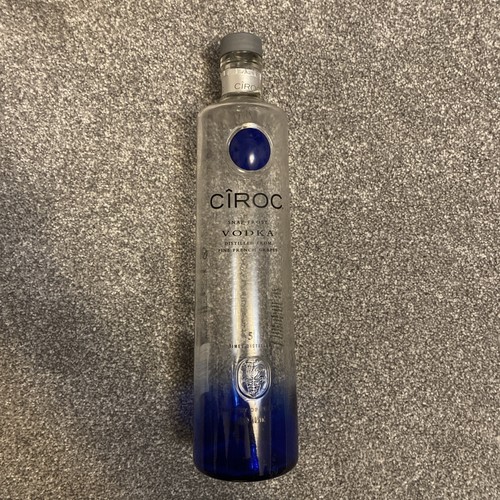 Empty ciroc vodka bottle - ciroc,