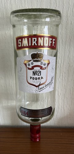 Optic bottle empty smirnoff - bottle,