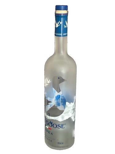 Grey goose vodka litre empty - goose, 1