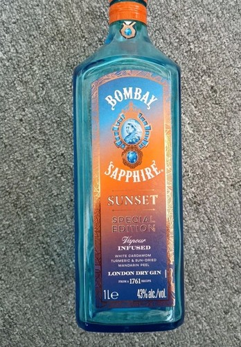 Bombay sapphire litre glass - litre,